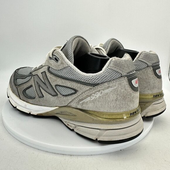 New Balance 990v4 Women Size 9D W990GL4 Gray Stone Silver  Comfort Shoes - Picture 7 of 14
